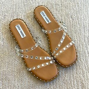 Steve Madden clear sandals